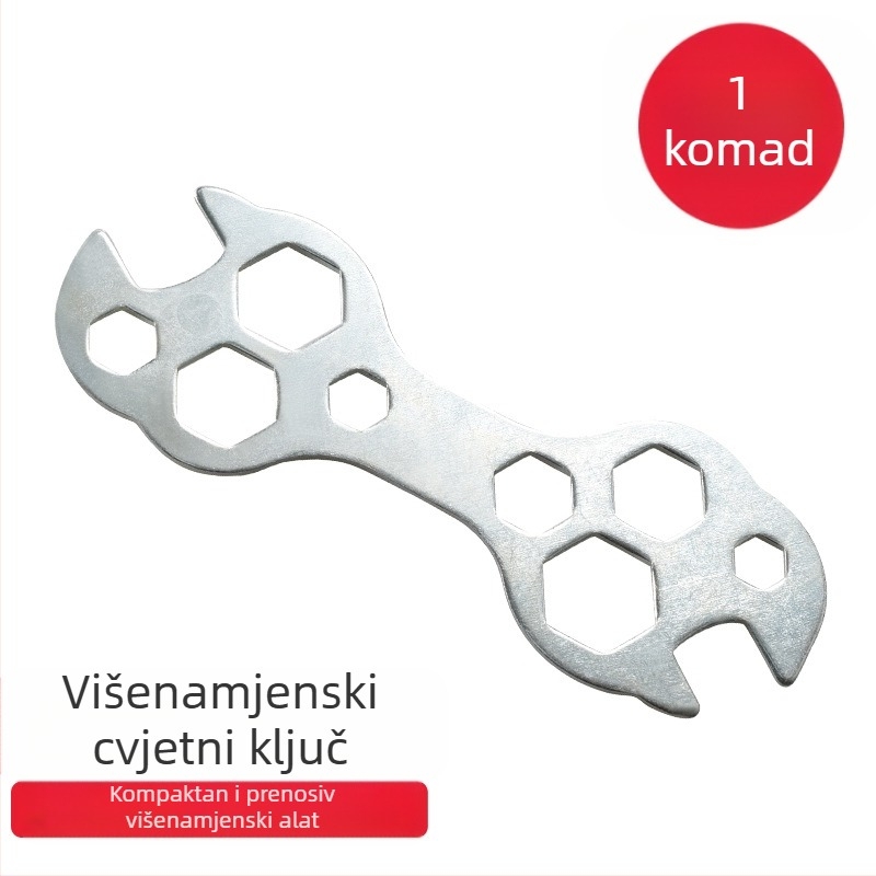 16-u-1 alat za popravak bicikla, sklopiva metalna konstrukcija