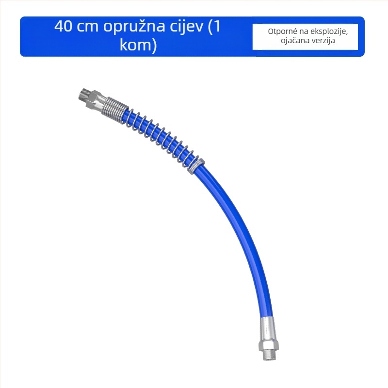 Set dodatne opreme za mašinu za mazanje: crijevo, otporno na eksploziju spojni cjevovod, ručna glava pištolje, mlaznica i produžetak cijevi — Marka: Other; Model: Other; Opseg primjene: Other
