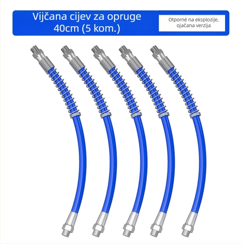 Set dodatne opreme za mašinu za mazanje: crijevo, otporno na eksploziju spojni cjevovod, ručna glava pištolje, mlaznica i produžetak cijevi — Marka: Other; Model: Other; Opseg primjene: Other