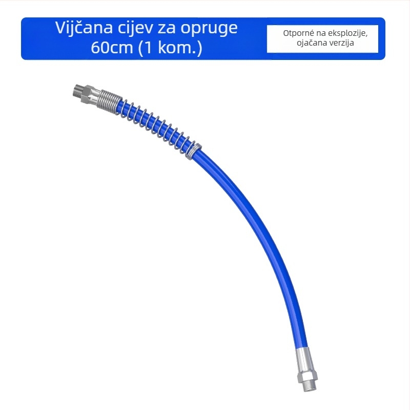 Set dodatne opreme za mašinu za mazanje: crijevo, otporno na eksploziju spojni cjevovod, ručna glava pištolje, mlaznica i produžetak cijevi — Marka: Other; Model: Other; Opseg primjene: Other