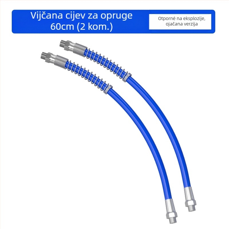 Set dodatne opreme za mašinu za mazanje: crijevo, otporno na eksploziju spojni cjevovod, ručna glava pištolje, mlaznica i produžetak cijevi — Marka: Other; Model: Other; Opseg primjene: Other