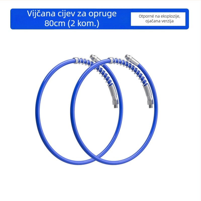 Set dodatne opreme za mašinu za mazanje: crijevo, otporno na eksploziju spojni cjevovod, ručna glava pištolje, mlaznica i produžetak cijevi — Marka: Other; Model: Other; Opseg primjene: Other