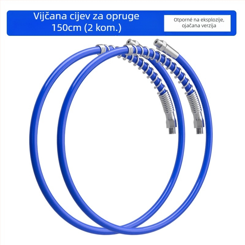 Set dodatne opreme za mašinu za mazanje: crijevo, otporno na eksploziju spojni cjevovod, ručna glava pištolje, mlaznica i produžetak cijevi — Marka: Other; Model: Other; Opseg primjene: Other