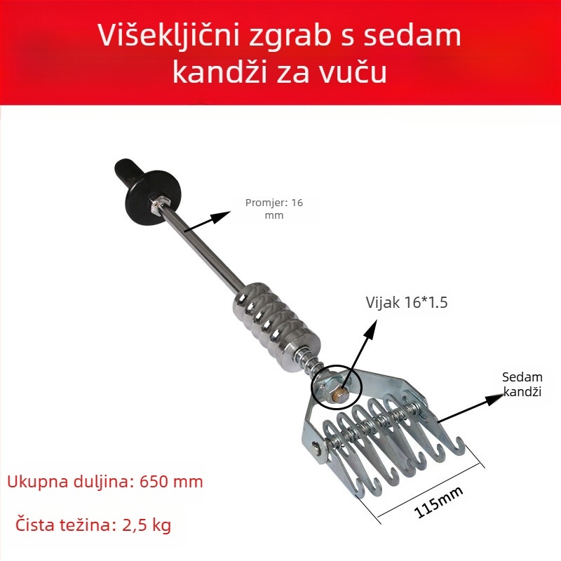 Set alata za izravnavanje udubljenja od lima za strojeve — vučice i čekići, kolekcija alata za popravak udubljenja (Proizvođač: Drugo; Materijal: Drugo; Opseg primjene: Zadano)