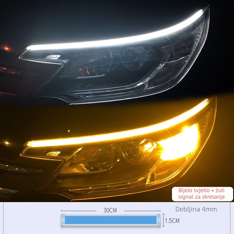 LED obrve za motocikl – model Motorcycle Scanning Water Light, materijal Akril, snaga 5, trajanje 10000 h