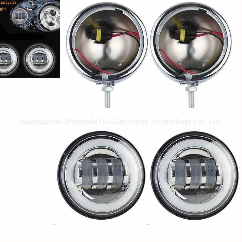 Kućište za moto svjetlo magle - aluminijska legura, 12V, 30W, 3000LM, IP67