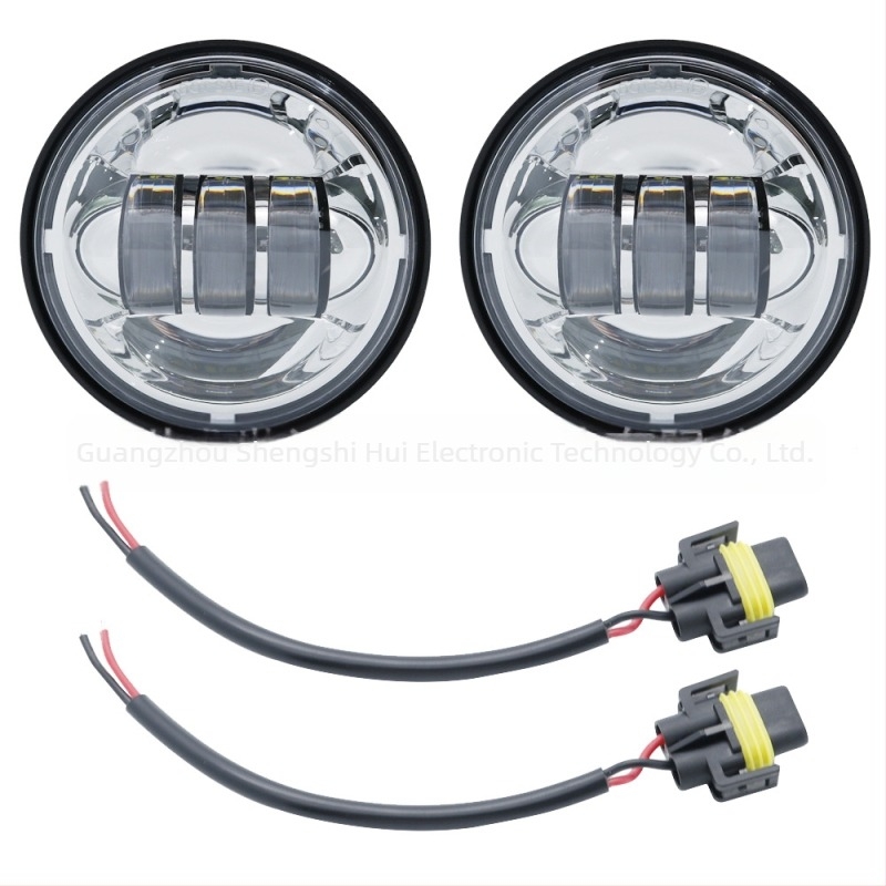 Kućište za moto svjetlo magle - aluminijska legura, 12V, 30W, 3000LM, IP67