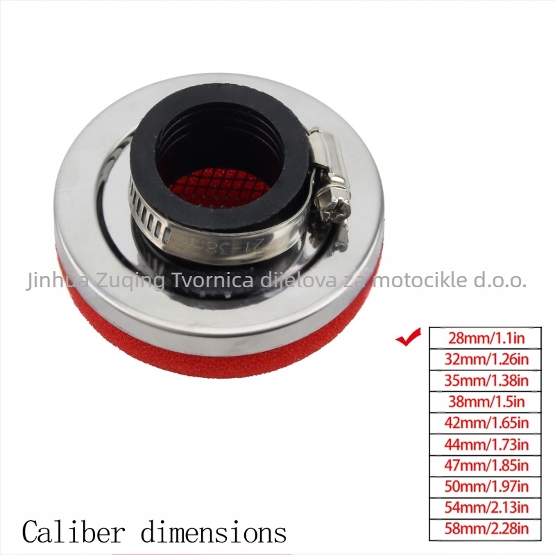 ZUQING AF117 motorni filter zraka, spužvasti, za off-road pocket bike 47cc/49cc