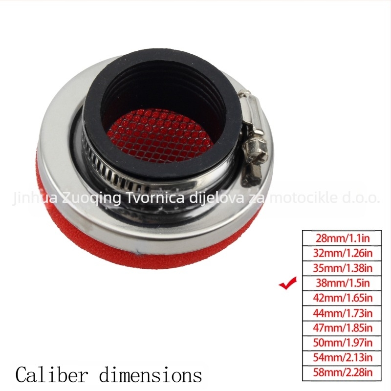 ZUQING AF117 motorni filter zraka, spužvasti, za off-road pocket bike 47cc/49cc