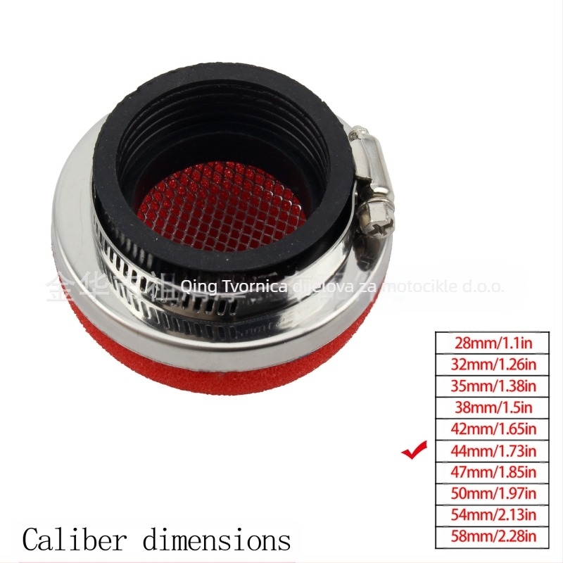 ZUQING AF117 motorni filter zraka, spužvasti, za off-road pocket bike 47cc/49cc