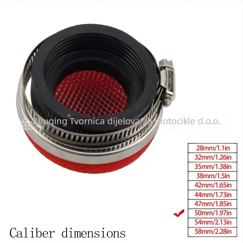 ZUQING AF117 motorni filter zraka, spužvasti, za off-road pocket bike 47cc/49cc