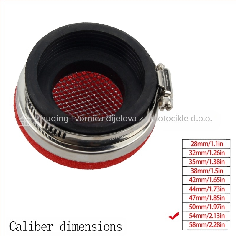 ZUQING AF117 motorni filter zraka, spužvasti, za off-road pocket bike 47cc/49cc