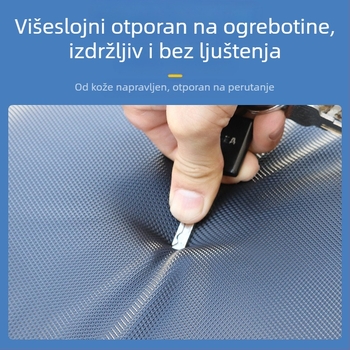 Povišena jastučnica za sjedalo za električna vozila s apsorpcijom udara, PVC + spužva, univerzalna prilagodba