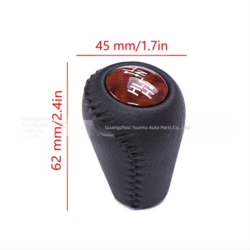 Kožna ručica mjenjača za Toyota Prado LC120 2003-2009, automatski prijenos, Kangmen Auto Parts