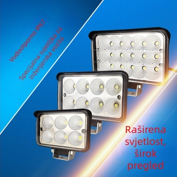 LED reflektor za tešku opremu Y32, 12V, 60W, 3000 lm, 6000K