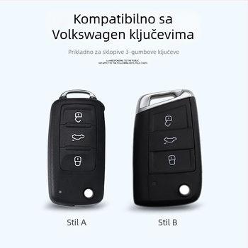 Huiuang Da Volkswagen TPU kućište za ključ – vrhunske kvalitete