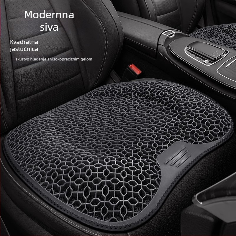 Peng Mei gel podložka za auto sjedalo – univerzalna za sve sezone, ventilirana i prozračna