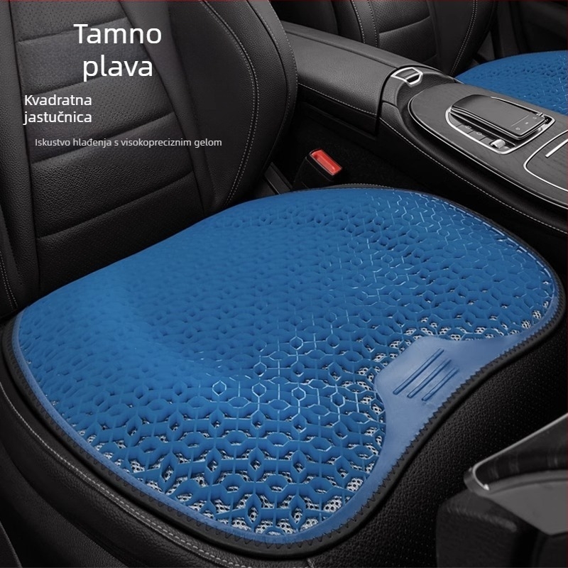 Peng Mei gel podložka za auto sjedalo – univerzalna za sve sezone, ventilirana i prozračna