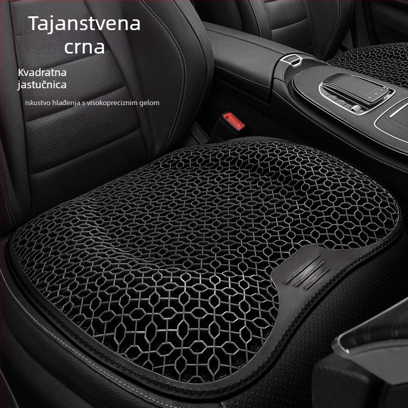 Peng Mei gel podložka za auto sjedalo – univerzalna za sve sezone, ventilirana i prozračna