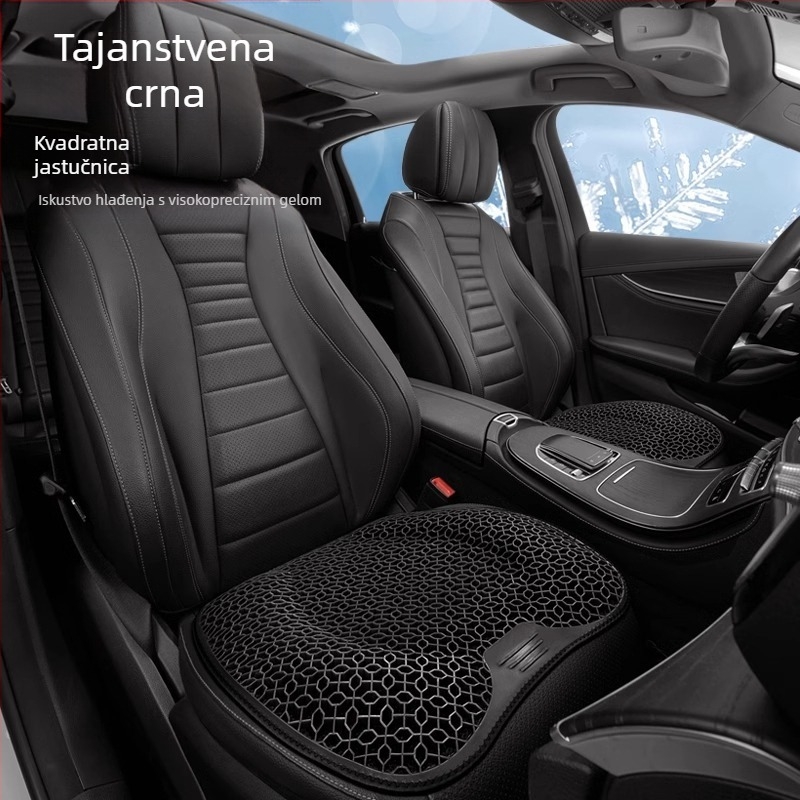 Peng Mei gel podložka za auto sjedalo – univerzalna za sve sezone, ventilirana i prozračna
