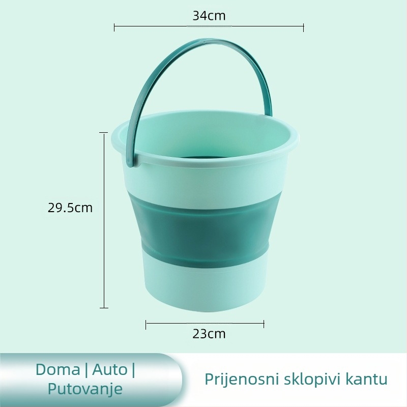 Sklopiva kanta – plastična, brend YOPI, izdanje 2023., težina 0,19–0,55 kg