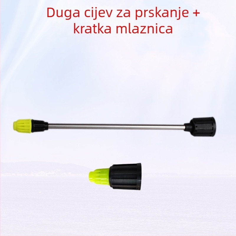 Set mlaznica za čajnik/zalijevanje s univerzalnim štapom, teleskopskim produženjem, pjenastom mlaznicom, mlaznicom s mjehurićima