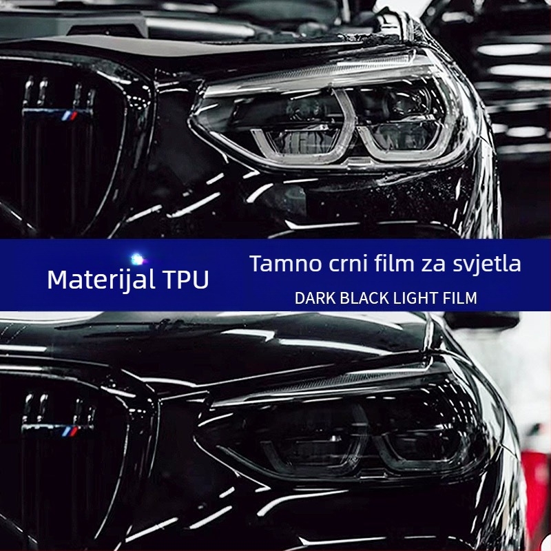 BEIJIGUANG TPU film za svjetla automobila — samoreparirajući, zaštita od ogrebotina za prednja i stražnja svjetla