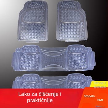 Univerzalni auto pod za stopala, vodootporan PVC, opća kompatibilnost, prilagodljivost