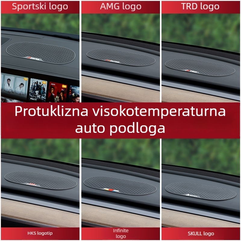 Protukluzna podloga za ploču automobila — PVC materijal; DI Paul marka; bez logotipa; ovlaštena privatna marka