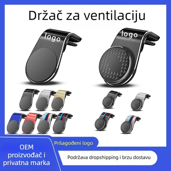 Magnetni držač telefona za auto – univerzalni, Snap-on montaža, klip za ventilaciju zraka, Serija F19, snažan magnet