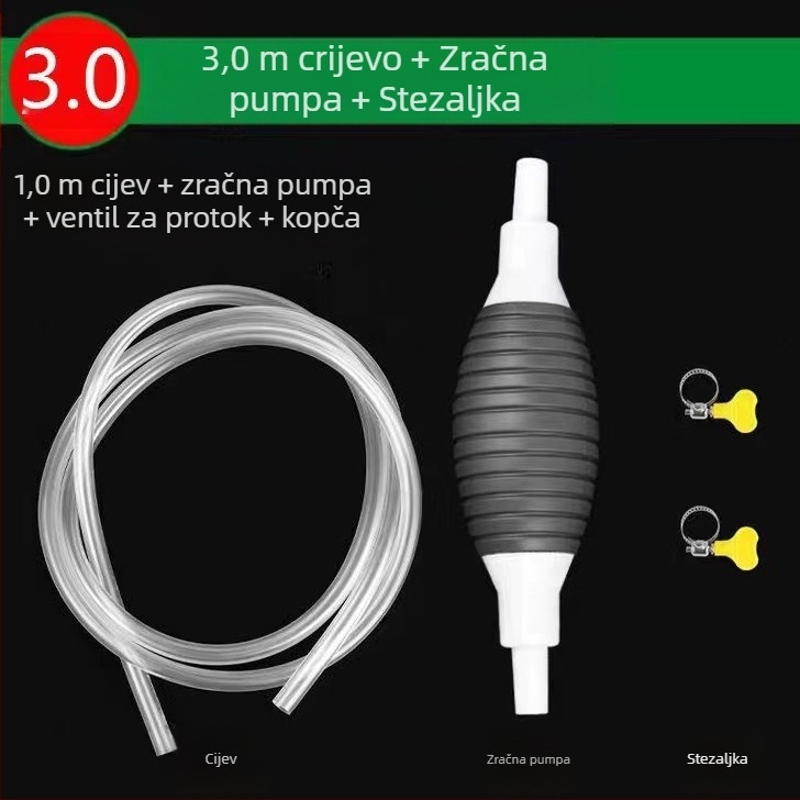 Usisna pumpa za ulje, ručna, univerzalna za automobile, brend Tianshun