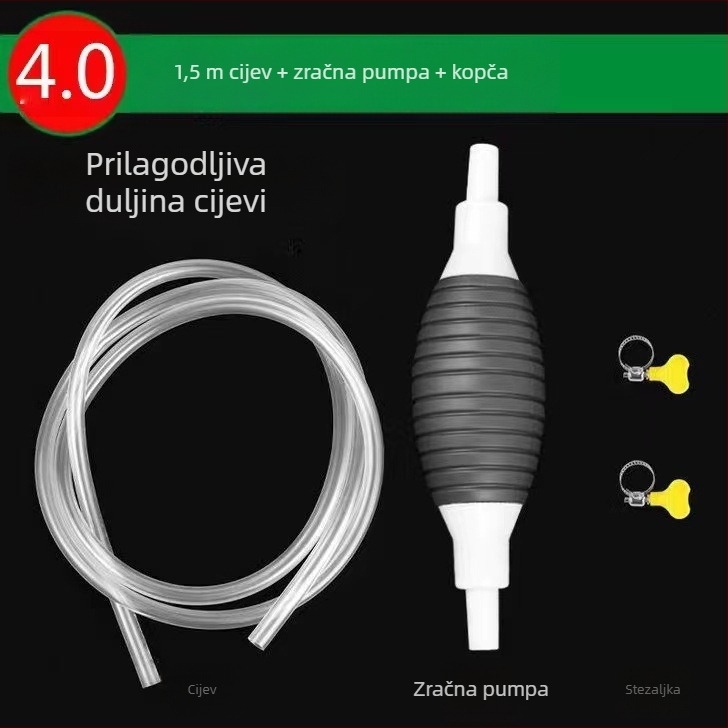 Usisna pumpa za ulje, ručna, univerzalna za automobile, brend Tianshun