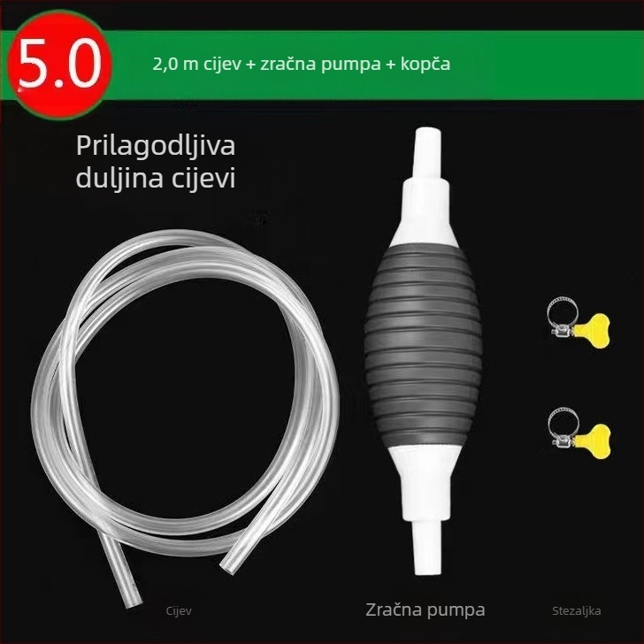 Usisna pumpa za ulje, ručna, univerzalna za automobile, brend Tianshun