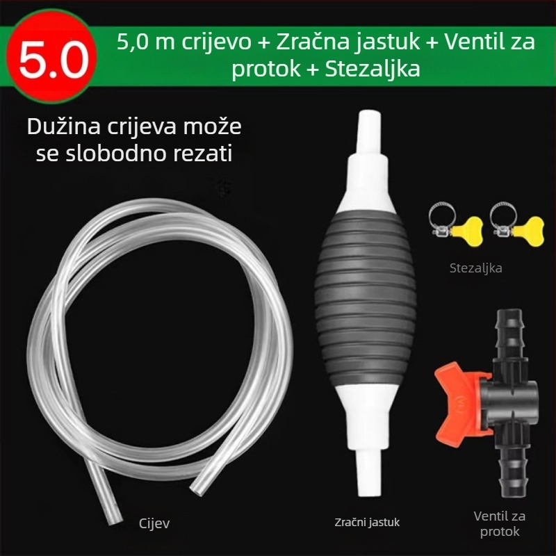 Usisna pumpa za ulje, ručna, univerzalna za automobile, brend Tianshun