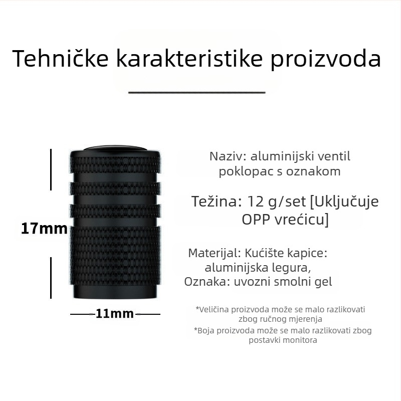 Poklopac ventila za automobil, aluminijska legura, mrežasti uzorak, univerzalna kompatibilnost (Materijal: aluminijska legura; Uzorak: mrežasti; Kompatibilnost: univerzalna)