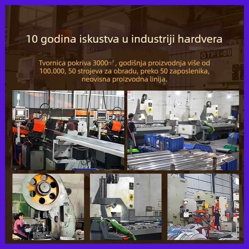 Jin Rongda sklopivi zidni držač od cinkovog legura – višenamjenski držač za hodnik, kupaonicu i spavaću sobu (odjeća i šeširi)