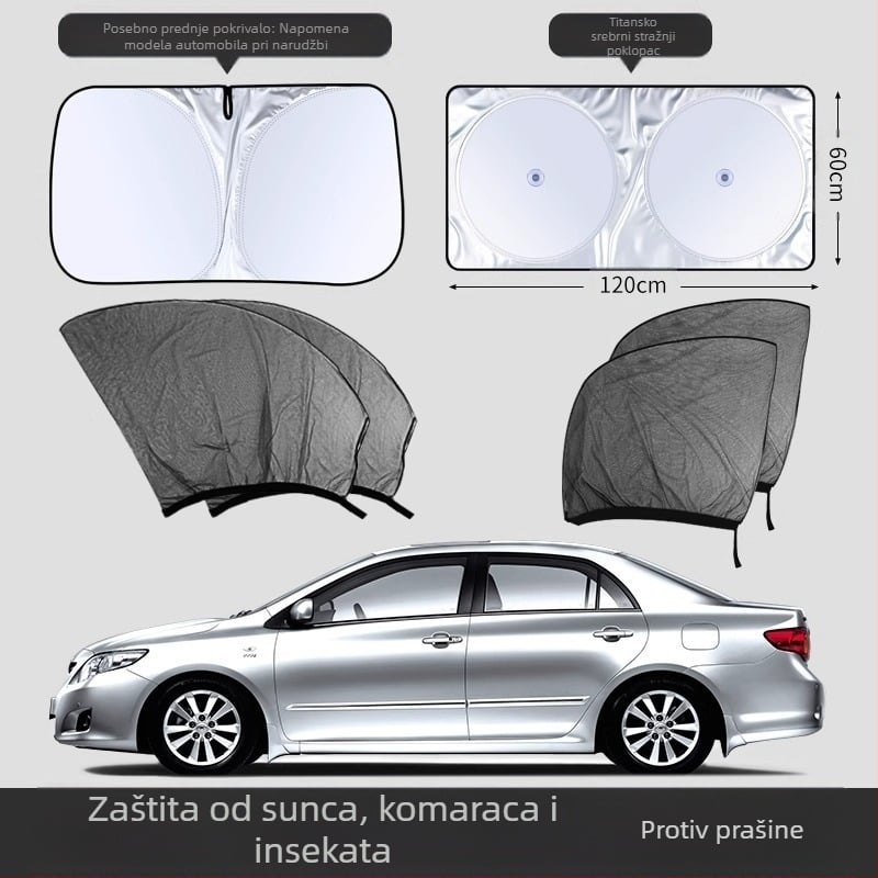 Auto mreža protiv komaraca za prozor – materijal: mreža; namjena: za prozore automobila; marka: Baby Elephant