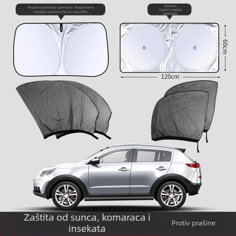 Auto mreža protiv komaraca za prozor – materijal: mreža; namjena: za prozore automobila; marka: Baby Elephant