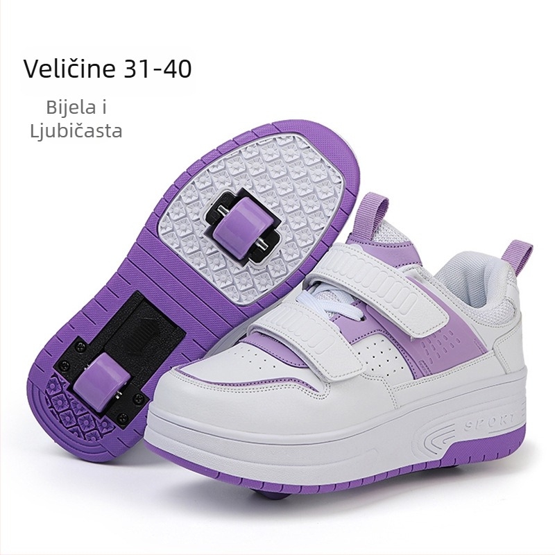 PHTEER rolne tenisice s jednim kotačem, unisex, PU kotači