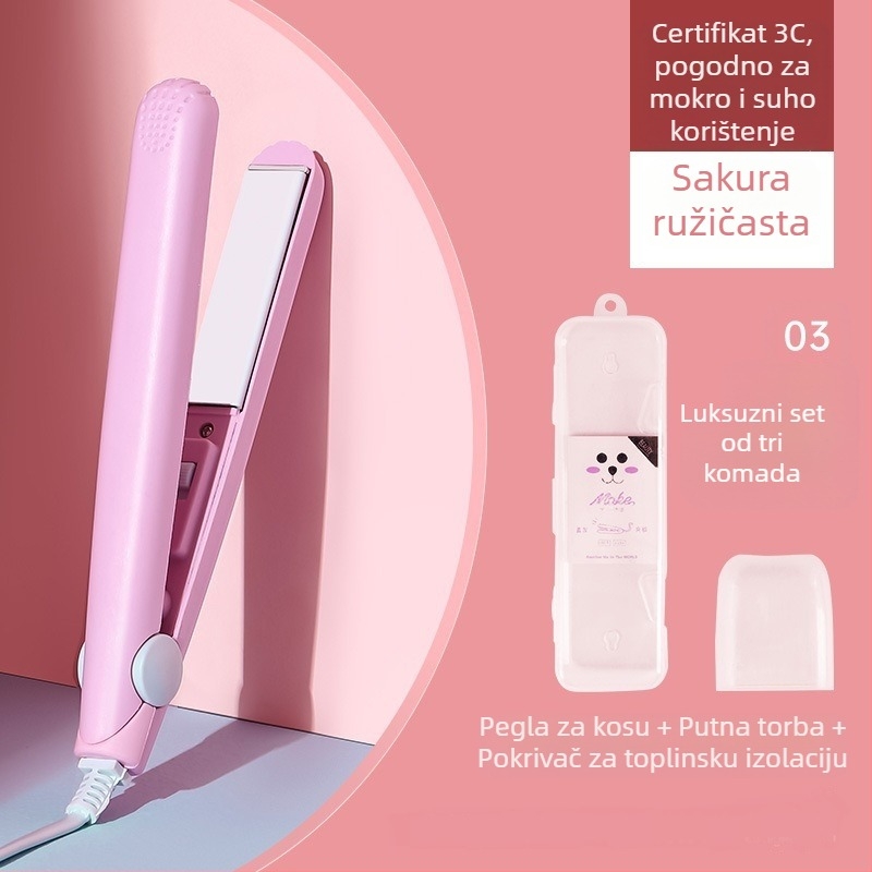Uređaj za kosu – dvostruka upotreba (kovrčanje i ravnanje) – podesiva temperatura, 20W, 220V, ekološka legura, stiliziranje manje od 1 minute