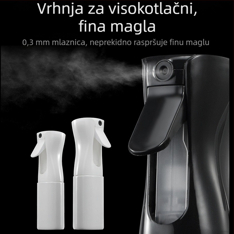 Plastična bočica za raspršivanje alkohola — visokotlačno, ultra-fino raspršivanje, za frizerske salone, Dutch Kettle (Plastic; Sprinkler/Spray Bottle; Brand: Dutch Kettle; Applicable: Alcohol disinfection, hair salon)