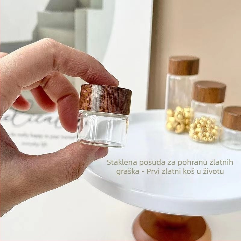 Staklena posuda za skladištenje s zatvorivim poklopcem, retro nostalgičan stil - Other Homes