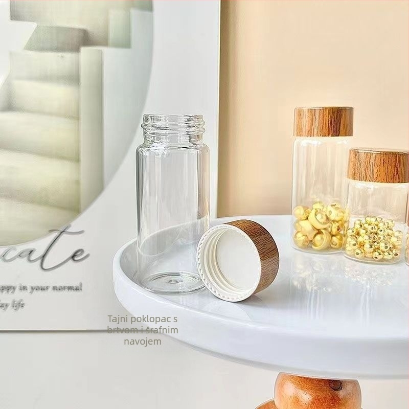 Staklena posuda za skladištenje s zatvorivim poklopcem, retro nostalgičan stil - Other Homes