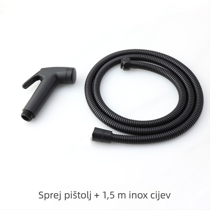 Set tuša za bidet i WC, zidna montaža, ABS, okrugli tuš, 20 mm priključak, kišna funkcija