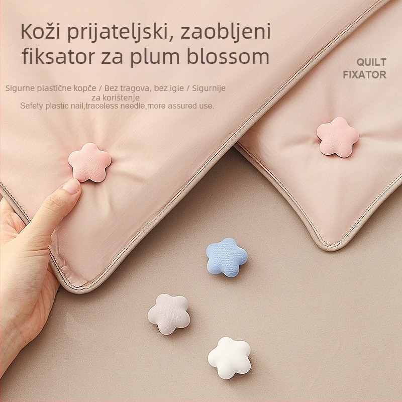Držač za deku i plahtu s nevidljivim mehanizmom za učvršćivanje, bez igle, ABS + pamuk, Zhejiang