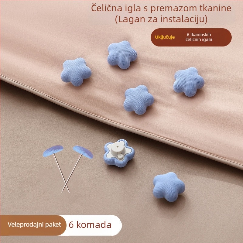 Držač za deku i plahtu s nevidljivim mehanizmom za učvršćivanje, bez igle, ABS + pamuk, Zhejiang