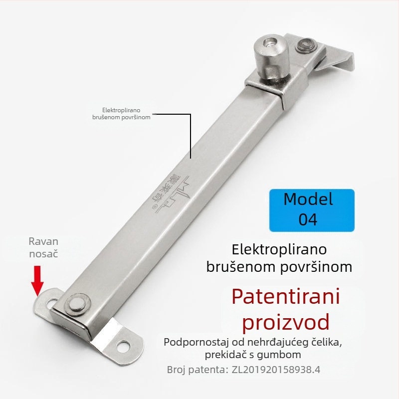 Prozor sigurnosni zasun, bez bušenja, zaštita djece, aluminijski legura i plastični čelik, za vanjske prozore, marka Deyibao