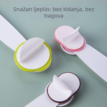 Dječja sigurnosna brava za ladice i ormariće – zaštita od ozljeđivanja prstiju, brava za ladicu, kompatibilno s hladnjakom i kliznim vratima