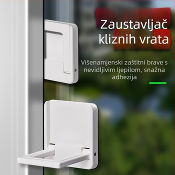 Sigurnosni zaustavljač za prozore i klizna vrata – model TJ20231215M001, PVC