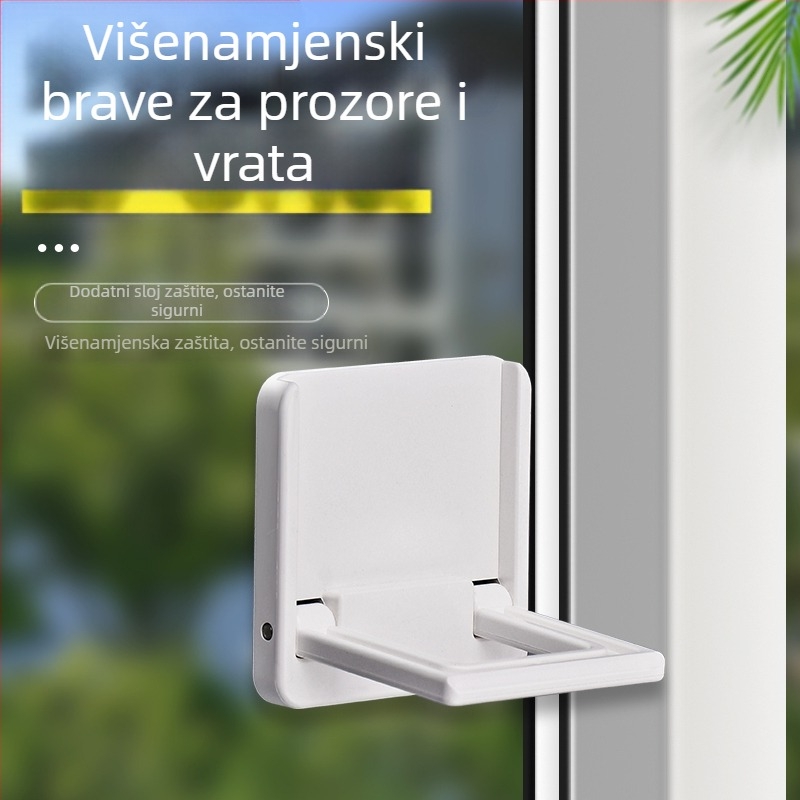 Sigurnosni zaustavljač za prozore i klizna vrata – model TJ20231215M001, PVC